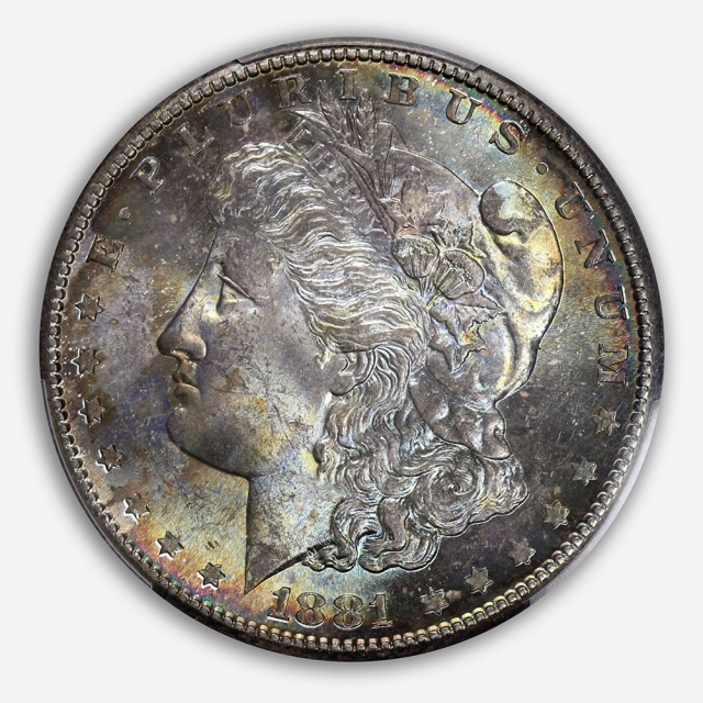 1881-S $1 Morgan Dollar PCGS MS65 (CAC)